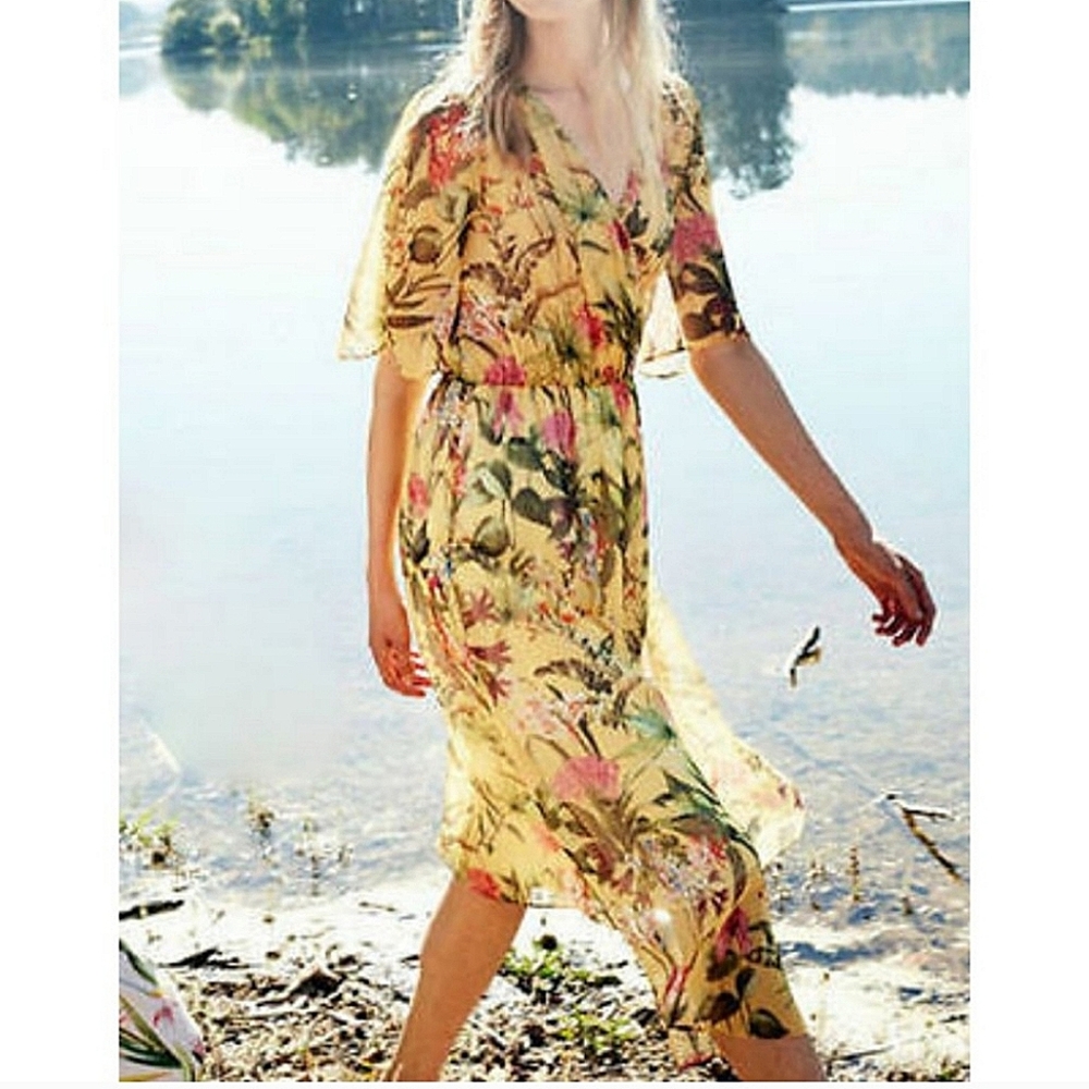 Zara Basic Collection Dress Size S - image 1